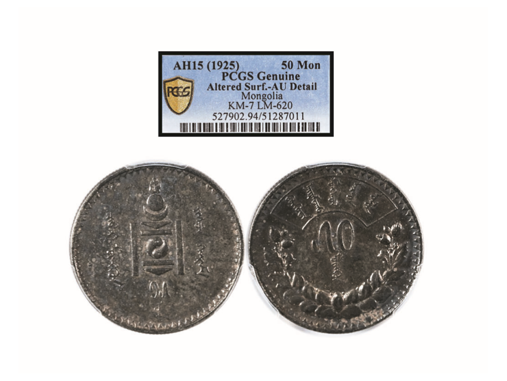 PCGS AU Detail.